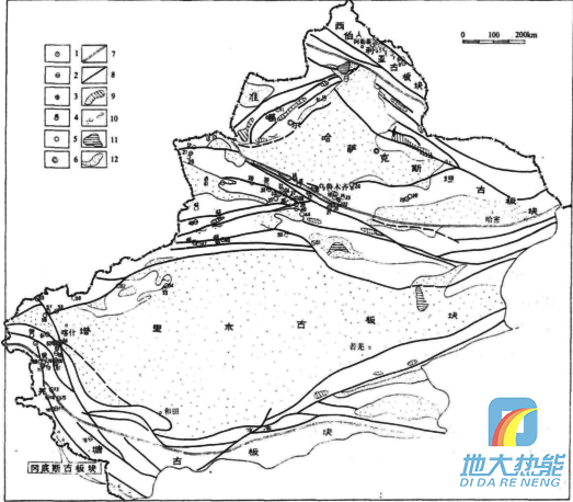 新疆地熱資源分布規律-地熱開發利用-地大熱能 新疆地熱資源分布規律-地熱開發利用-地大熱能