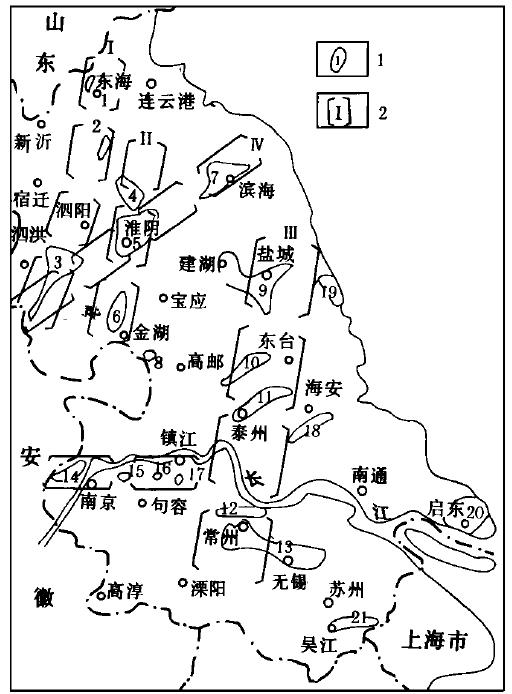 江蘇省地熱資源分布規律-地熱開發利用-地大熱能 江蘇省地熱資源分布規律-地熱開發利用-地大熱能